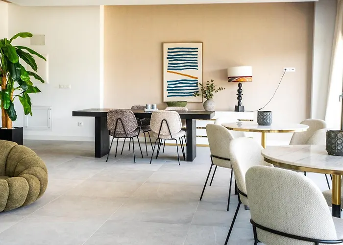 Neue In Andalusien An Der Costa Del Sol - Boho Style - 40 Qm Terrasse, 3-bedroom, Pool, Gym, Work Lounge