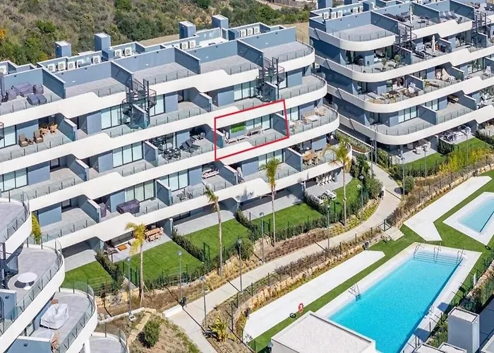 Lägenhet Neue In Andalusien An Der Costa Del Sol - Boho Style - 40 Qm Terrasse, 3-bedroom, Pool, Gym, Work Lounge *