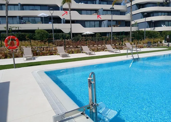 Neue In Andalusien An Der Costa Del Sol - Boho Style - 40 Qm Terrasse, 3-bedroom, Pool, Gym, Work Lounge Lägenhet