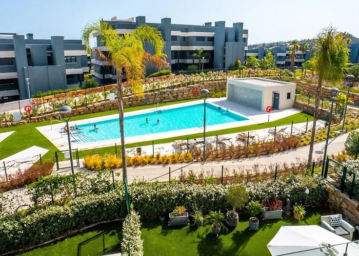 Lägenhet Neue In Andalusien An Der Costa Del Sol - Boho Style - 40 Qm Terrasse, 3-bedroom, Pool, Gym, Work Lounge