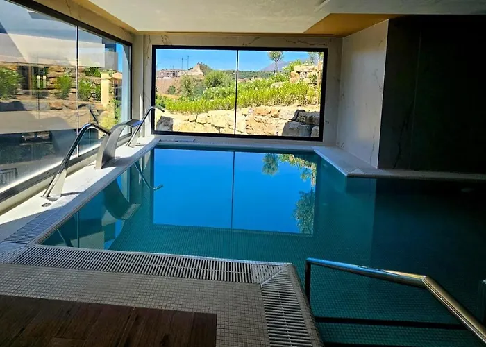 Neue In Andalusien An Der Costa Del Sol - Boho Style - 40 Qm Terrasse, 3-bedroom, Pool, Gym, Work Lounge Estepona