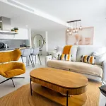 Neue In Andalusien An Der Costa Del Sol - Boho Style - 40 Qm Terrasse, 3-bedroom, Pool, Gym, Work Lounge Apartment Estepona