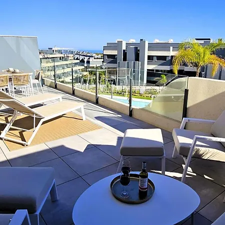 Apartman Neue In Andalusien An Der Costa Del Sol - Boho Style - 40 Qm Terrasse, 3-bedroom, Pool, Gym, Work Lounge