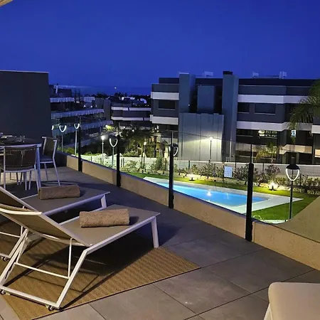 Neue In Andalusien An Der Costa Del Sol - Boho Style - 40 Qm Terrasse, 3-bedroom, Pool, Gym, Work Lounge * Estepona