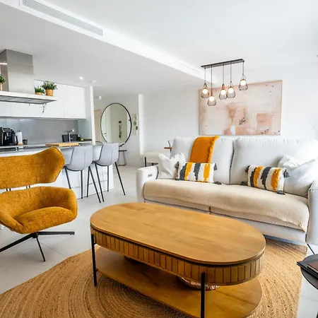 Neue In Andalusien An Der Costa Del Sol - Boho Style - 40 Qm Terrasse, 3-bedroom, Pool, Gym, Work Lounge Apartman Estepona